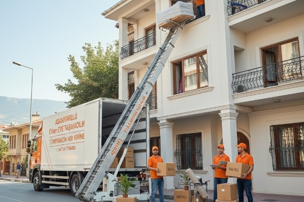 ASANSÖRLÜ EVDEN EVE TAŞIMACILIK